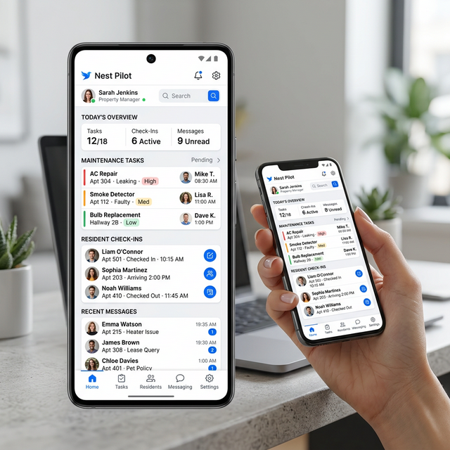 Nest Pilot Staff App